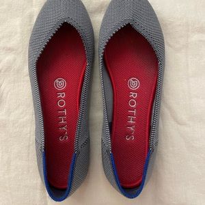 Rothy’s charcoal flats